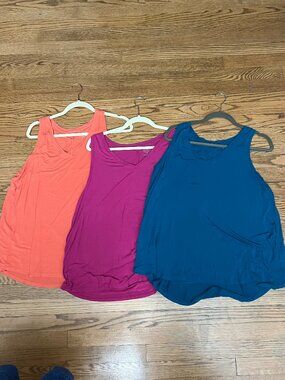 Time and Tru Tank Tops Bundle XL (16–18) Set of 3